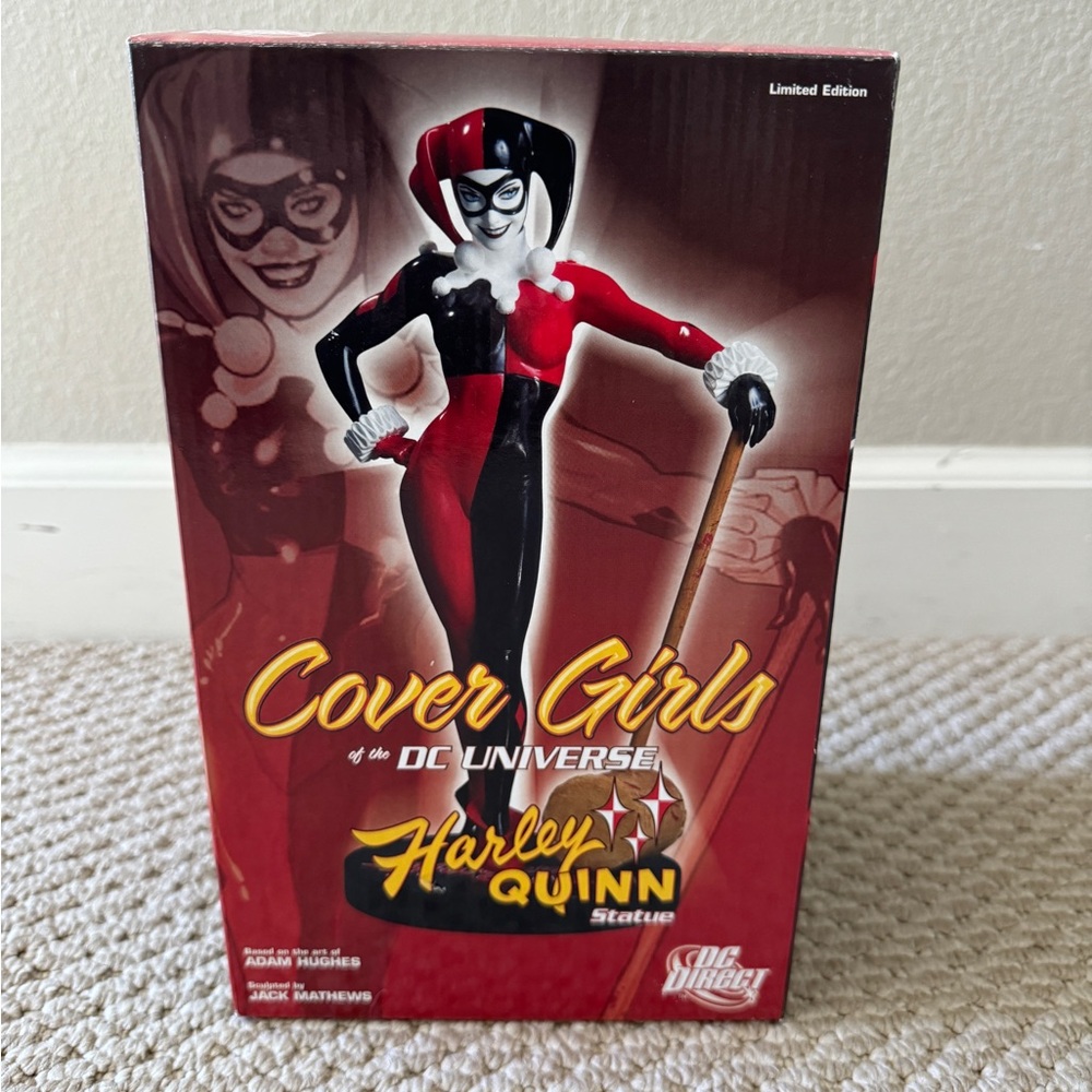 Cover Girls of the DCU Harley Quinn Statue Adam Hughes (2442 of 8000)